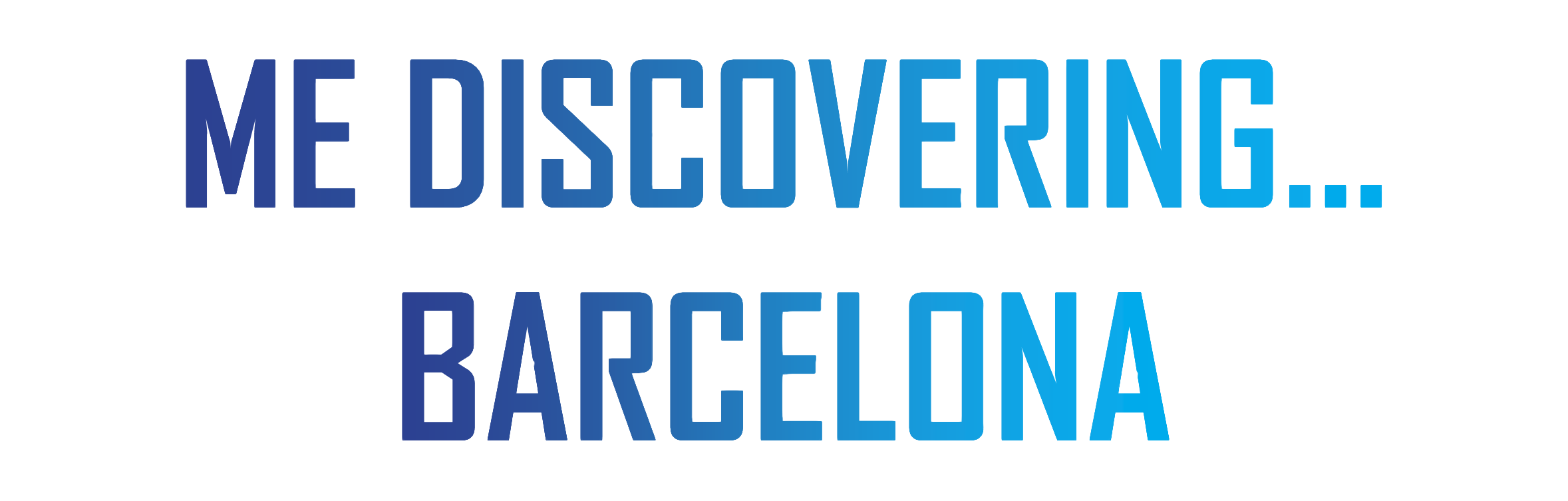 Text "Barcelona" als Bild