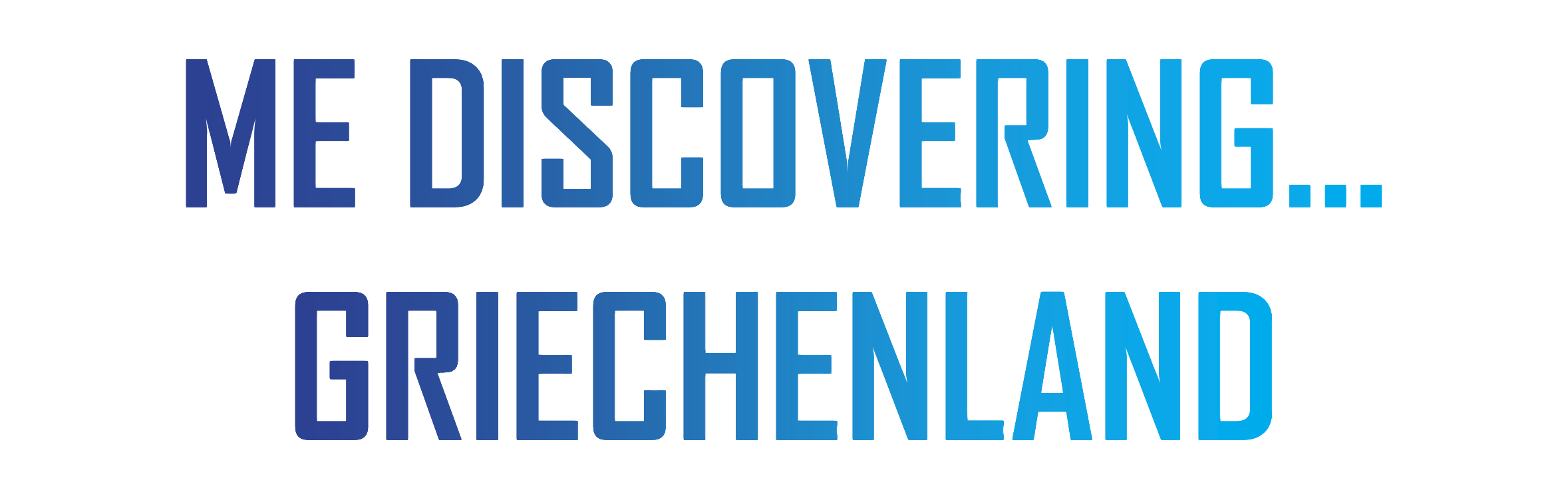 Text "Griechenland" als Bild