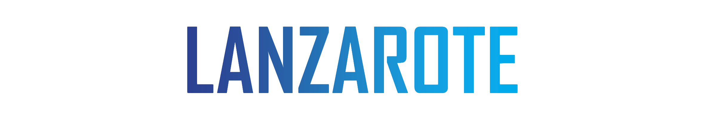 Text "Lanzarote" als Bild