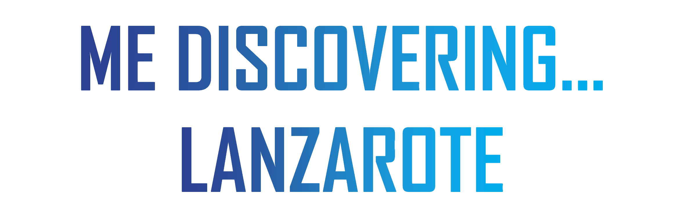 Text "Lanzarote" als Bild