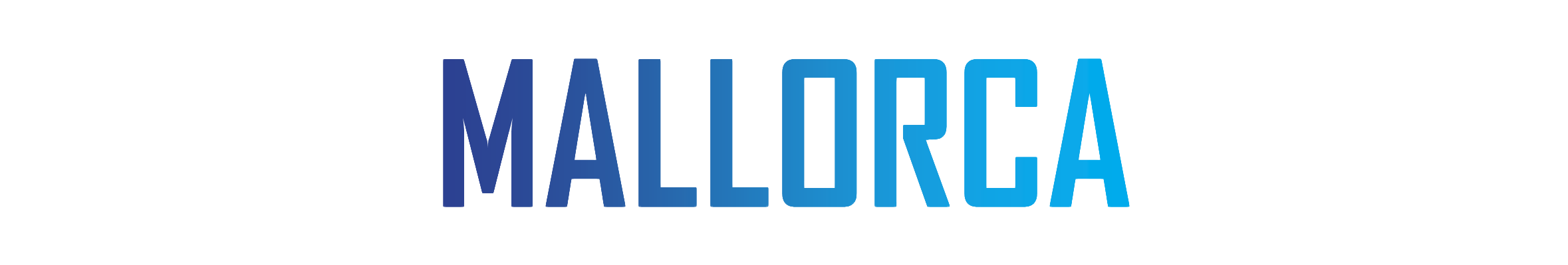 Text "Mallorca" als Bild