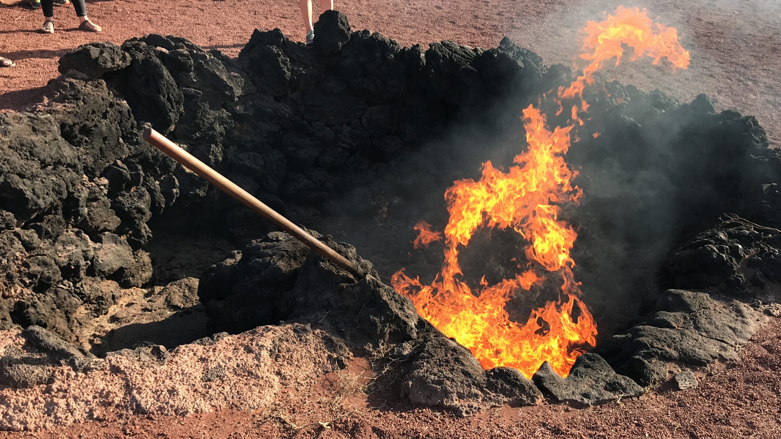 Feuer auf Timanfaya