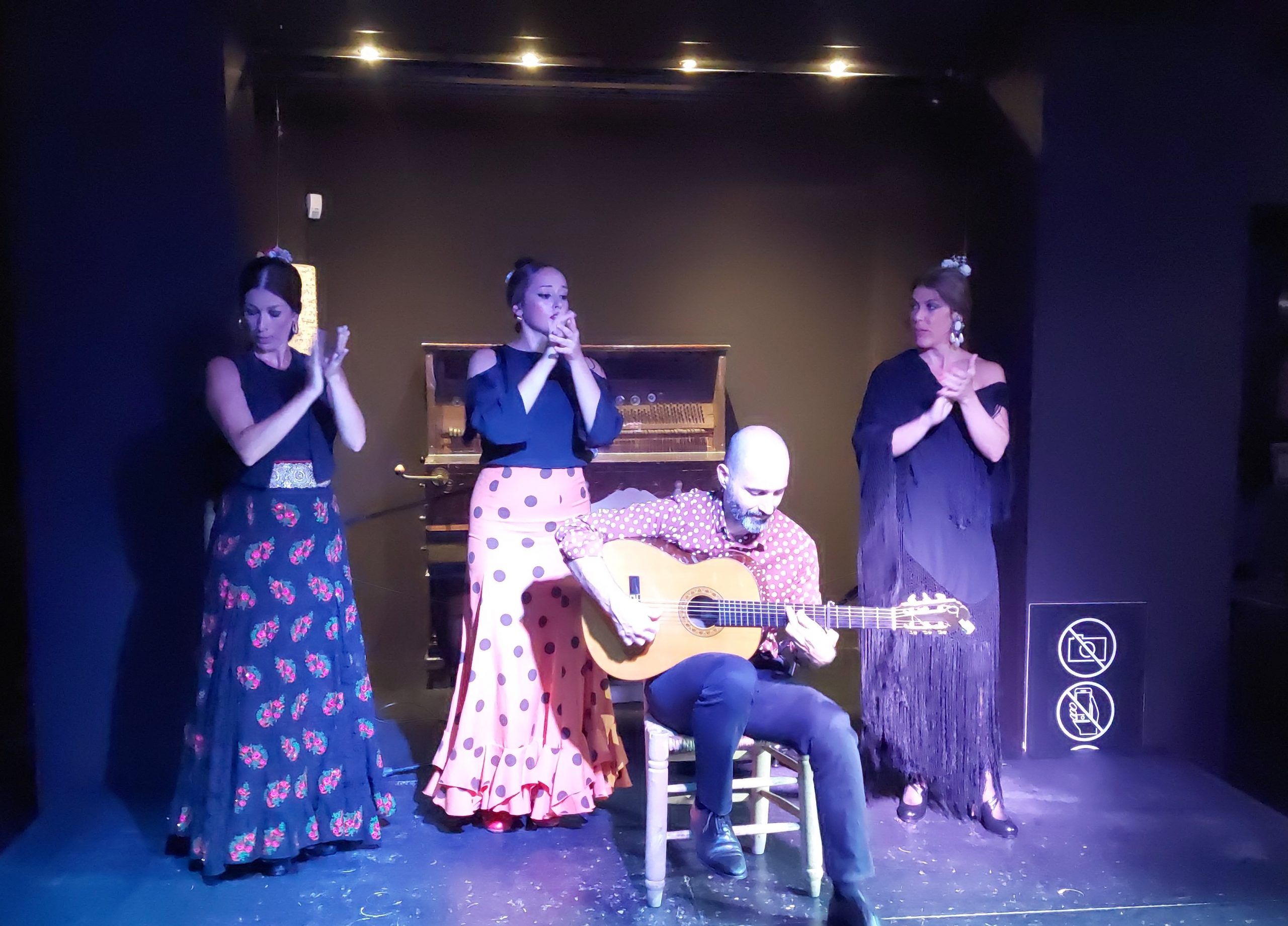 Flamenco-Show im Museo de la Musica in Malaga