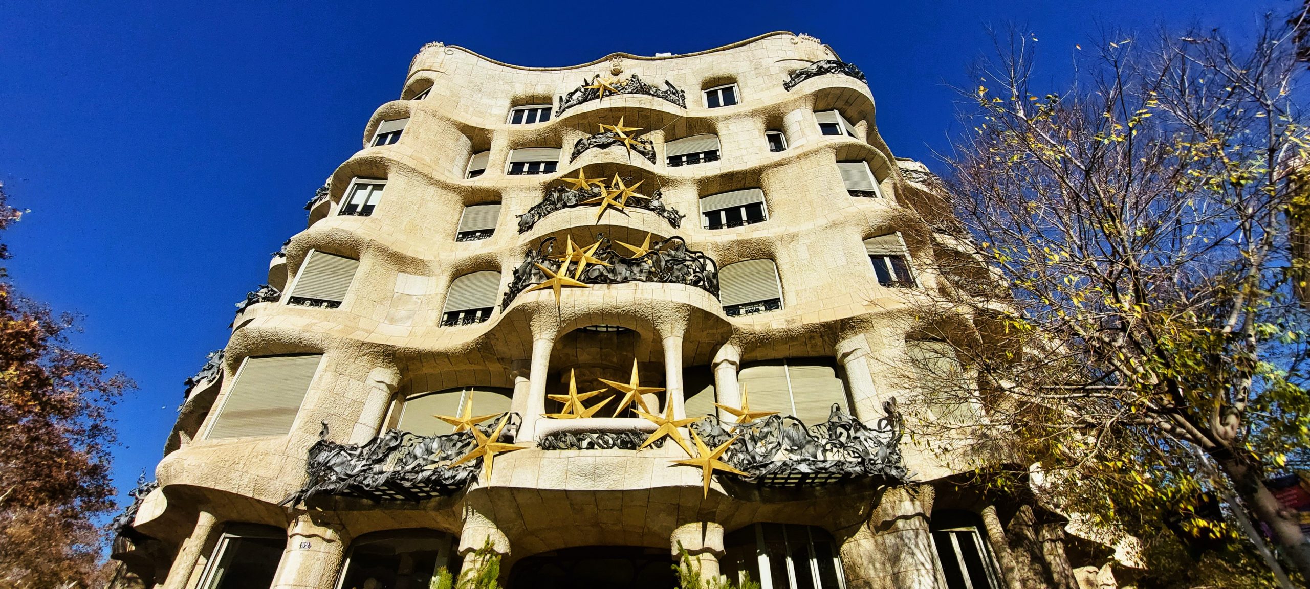 Außenansicht Casa Milla in Barcelona