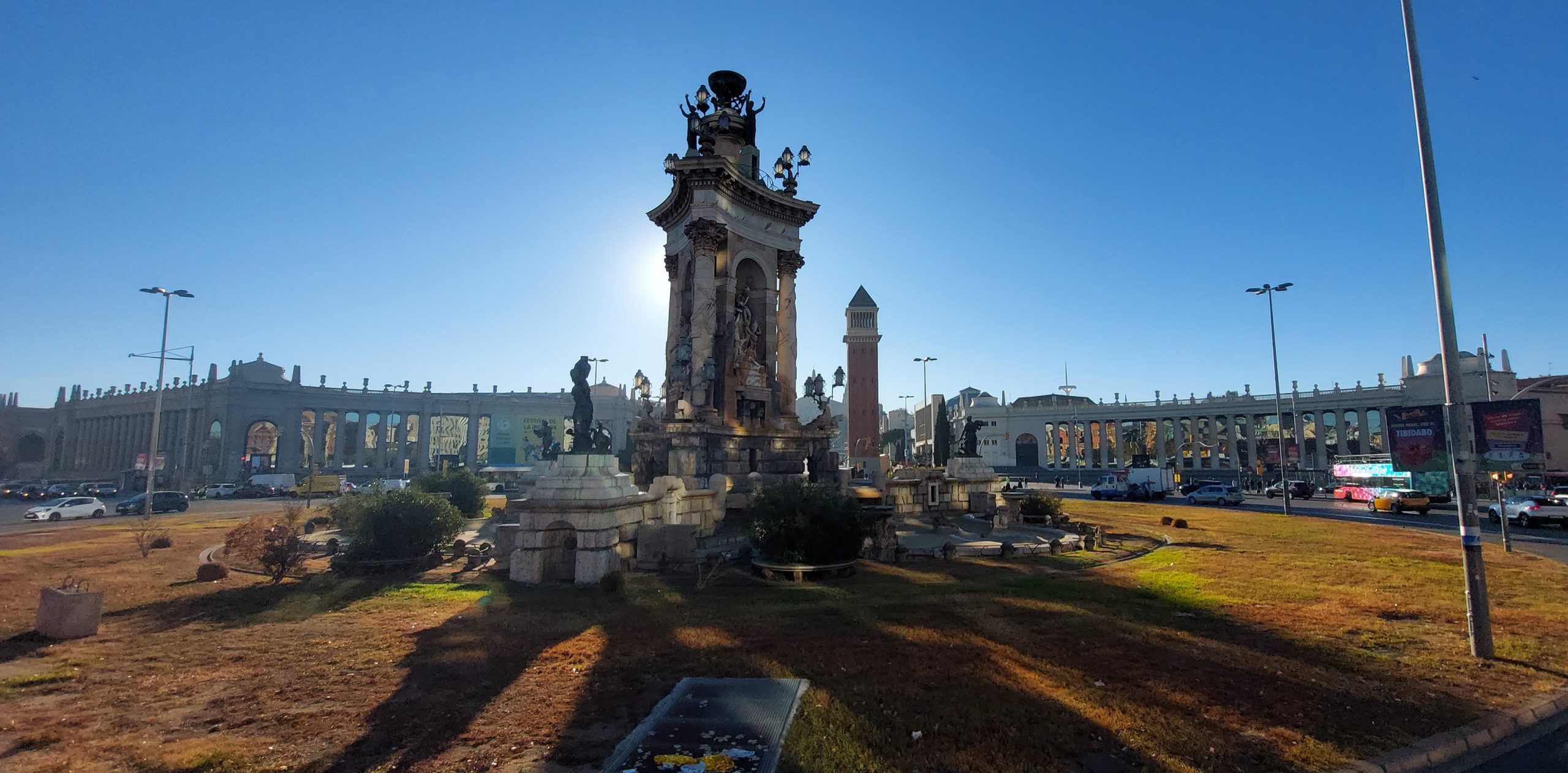 Placa Espanya in Barcelona