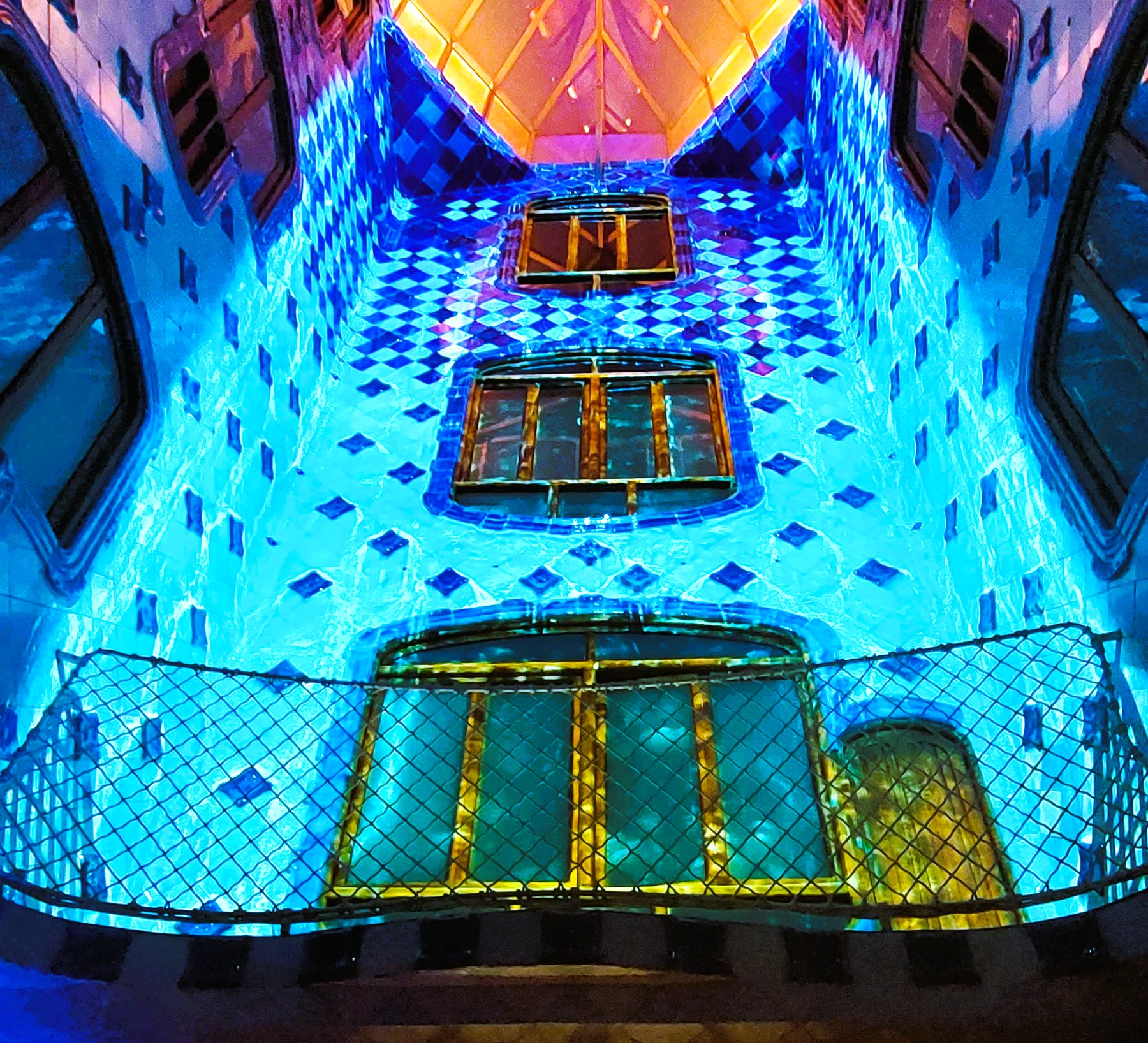 Innenansicht Casa Battlo in Barcelona